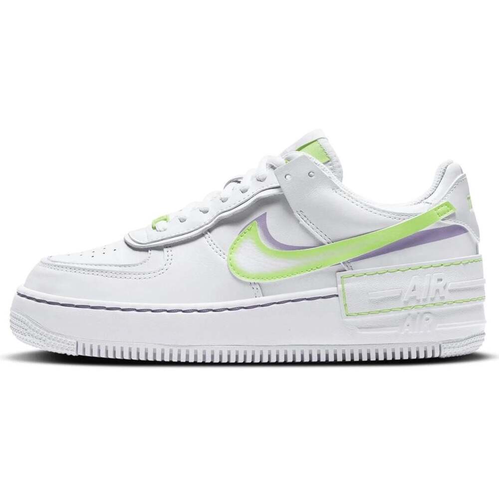 Nike Air Force 1 Shadow Women's White Electric Green